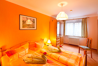 Ferienwohnung Lindenblick Schlafzimmer