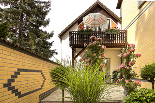 Ferienwohnung Morgensonne Balkon